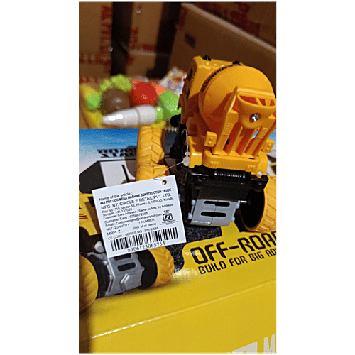 IToys 4 x 4 Friction Mega Machine Construction Truck, 1 pc