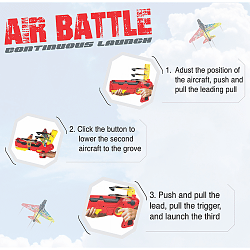 IToys Air Battle Toy, 5 pcs  