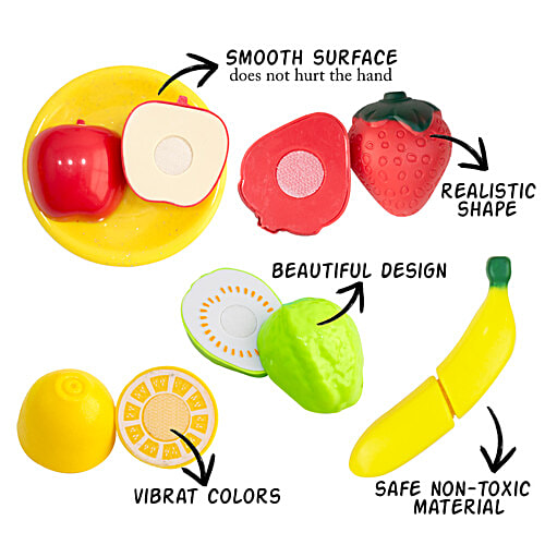 IToys Cutting Play Set - 2+ Years, 10 pcs