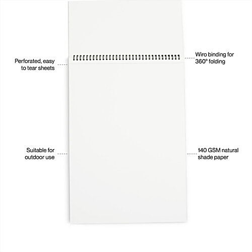 Camel Sketch Book - 140 GSM, A4, 30 Sheets, 1 pc