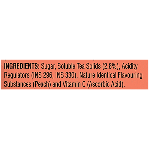 Wagh Bakri Peach Flavour Ice Tea Instant Premix, 400 g Assam Blend, Vitamin C Boost
