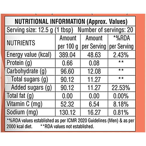 Wagh Bakri Peach Flavour Ice Tea Instant Premix, 400 g Assam Blend, Vitamin C Boost