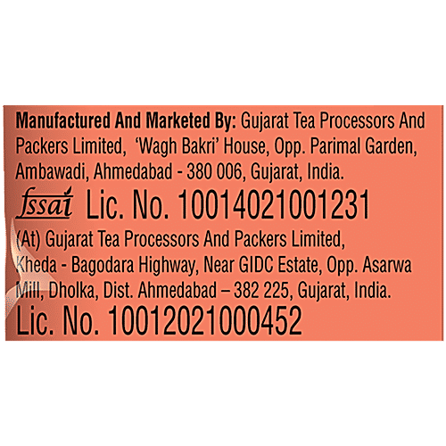 Wagh Bakri Peach Flavour Ice Tea Instant Premix, 400 g Assam Blend, Vitamin C Boost