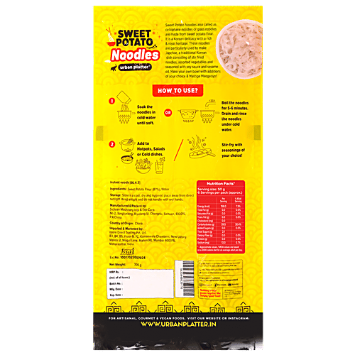 Urban Platter Sweet Potato Noodles Dangmyeon, 300 g Pouch 