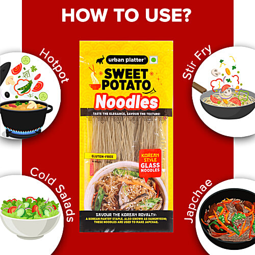 Urban Platter Sweet Potato Noodles Dangmyeon, 300 g Pouch 