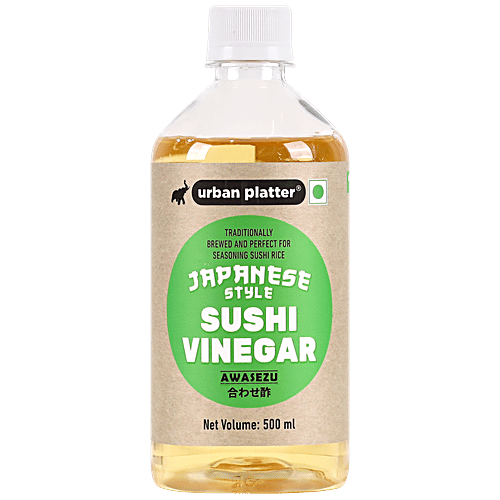 Urban Platter Japanese Style Sushi Vinegar - Awasezu, 500 ml Bottle Traditionally Brewed and Perfect for Seasoning sushi Rice