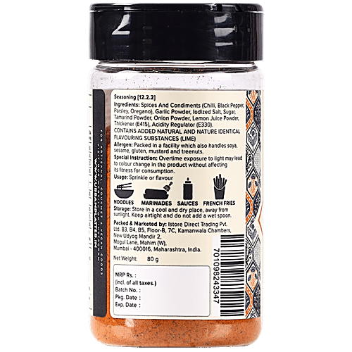 Urban Platter Portuguese Peri Peri Seasoning Mix, 80 g Jar Fiery, Zesty