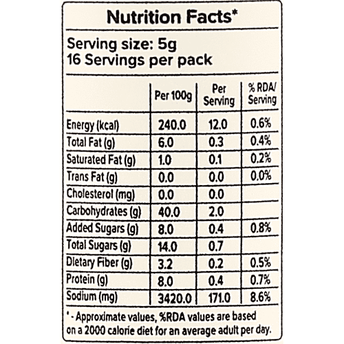 Urban Platter Portuguese Peri Peri Seasoning Mix, 80 g Jar Fiery, Zesty