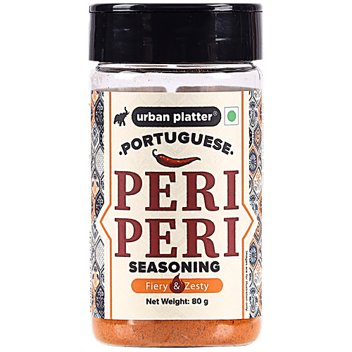 Urban Platter Portuguese Peri Peri Seasoning Mix, 80 g Jar Fiery, Zesty