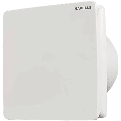 Havells 150mm Ventil Air ZX Exhaust Fan - White, 1 pc Strong Air Suction, Rust Proof Body and Dust Protection Shutters, Suitable for Bathroom, Kitchen & Office, 2 Year Warranty
