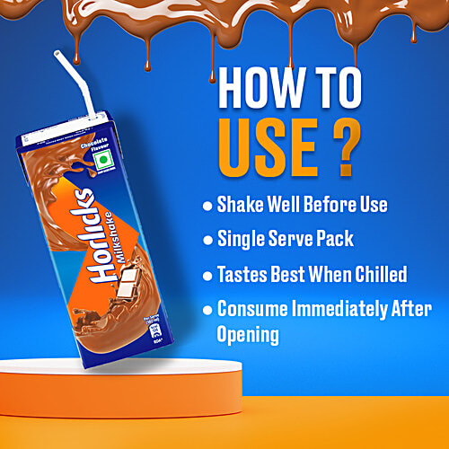 Horlicks Chocolate Milkshake, 180 ml