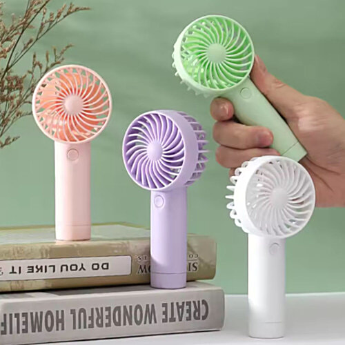 HashWOW Portable Handheld Mini Fan - USB Rechargeable, Purple, 1 pc  