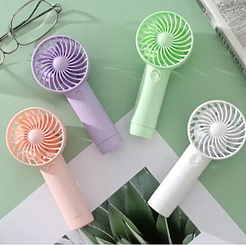 HashWOW Portable Handheld Mini Fan - USB Rechargeable, Purple, 1 pc  