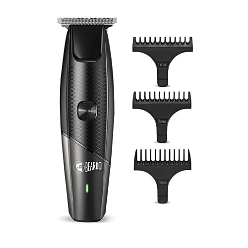 Beardo Ape-X EZ Trimmer Men Beard - 120 Min Run Time, 7000 RPM Motor, Li-ion Battery, Multiple Length Settings, 1 pc  Durable Blades