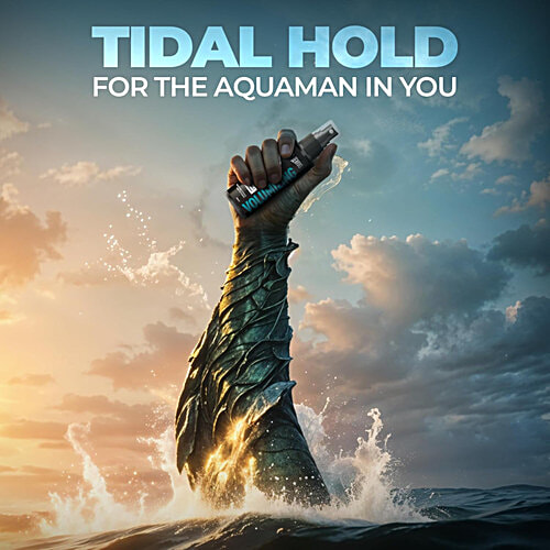 Beardo Hair Volumizing Sea Salt Spray - For Texture & Hold With Matte Finish, 50 ml Olive Oil & Coconut Oil, Hair Texture Spray & Matte Hold, Hair Volumizer Hair Setting Spray