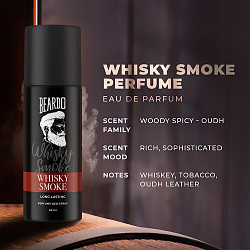 Beardo Ban The Tan Grooming Kit For Men - Detan Facewash, Detan Bodywash, Detan Face Scrub, Whisky Smoke Perfume Body Spray, 1 pc P 