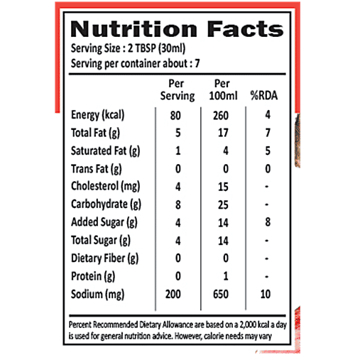 Yamamori Apple Ginger Dressing, 220 ml  No MSG & Preservatives, Rice Bran Oil