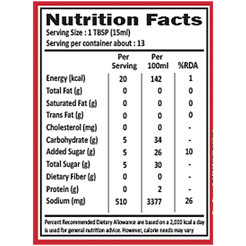 Yamamori Worcester Sauce, 200 ml  