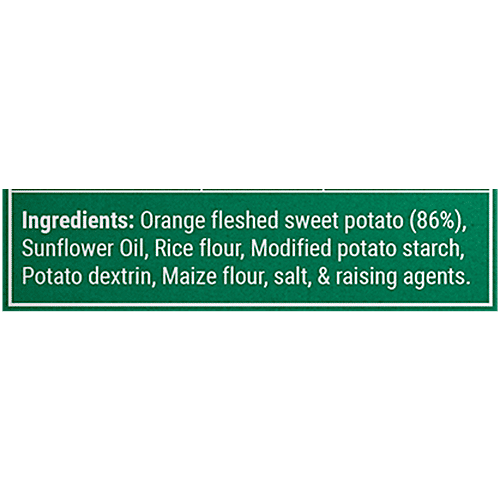 Blue Tribe Foods Wholesome Sweet Potato Fries, 420 g No Palm Oil & Preservatives