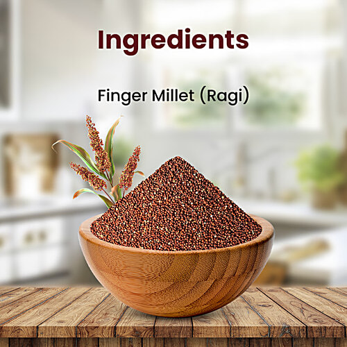 Mill-it Superfood Finger Millet Flour/Ragi Atta, 1 kg High in Protein, Low GI, Rich in Calcium, Assist Diabetes Control, Supports Bone Health