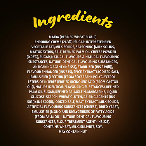 Sunfeast Cheese Wowzers 14 Layered Enrobed Cracker, 128 g  