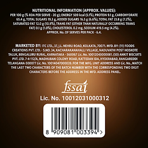 Sunfeast Cheese Wowzers 14 Layered Enrobed Cracker, 128 g  