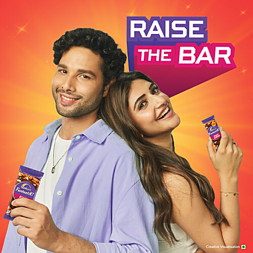 Sunfeast Fantastik Roast Almond Chocolate Bar, 34 g  