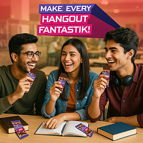 Sunfeast Fantastik Roast Almond Chocolate Bar, 34 g  