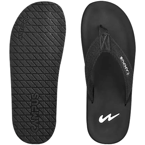 Campus Mens Slipper, 1 Pair (UK/IND-9)