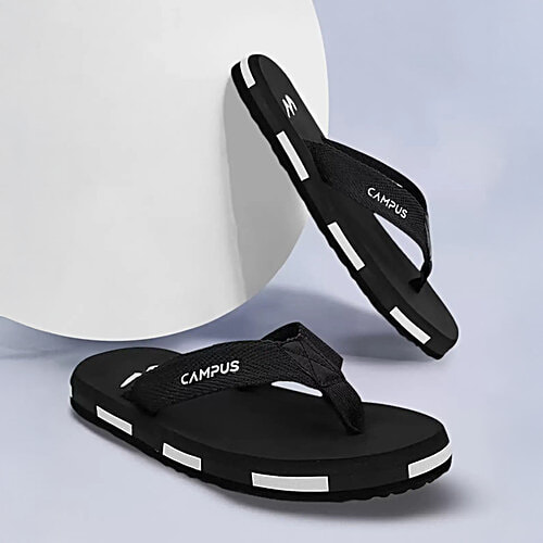 Campus Mens Slipper, 1 Pair (UK/IND-9)