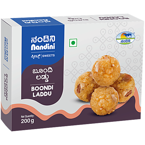 Nandini Ghee Boondi Ladoo, 200 g  