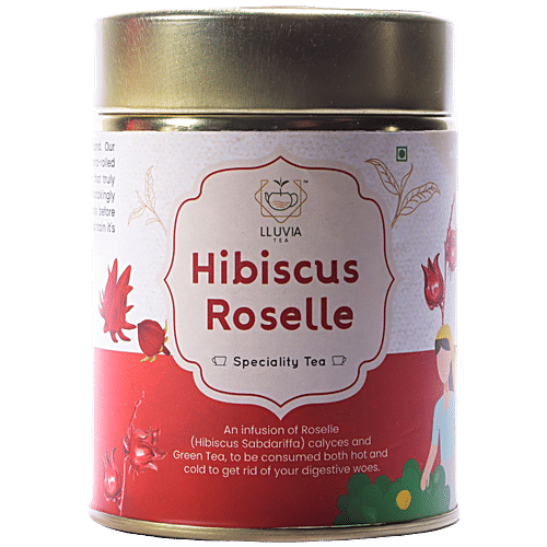Lluvia Tea Hibiscus Roselle Speciality Tea, 50 g