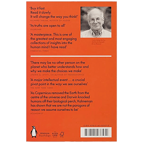 Penguin UK Thinking, Fast And Slow By Daniel Kahneman, 1 pc