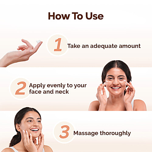 Mamaearth Chia Oil-Free Moisturizer, 80 g  With Chia Seed & Ceramides, Fragrance Free, Normal to Oily Skin, 24h Hydration