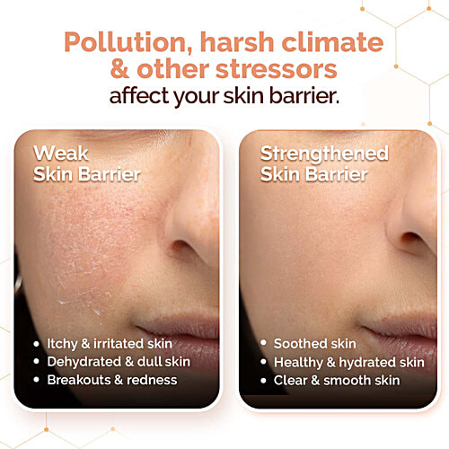 Mamaearth Chia Oil-Free Moisturizer, 80 g  With Chia Seed & Ceramides, Fragrance Free, Normal to Oily Skin, 24h Hydration