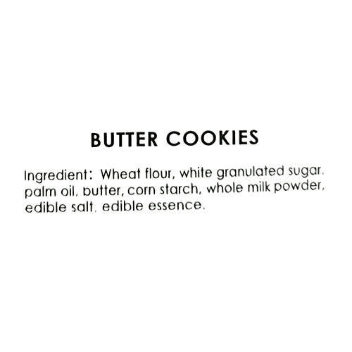 Baybor Bear Joy Clubs Assorted European Cookies, 208 g