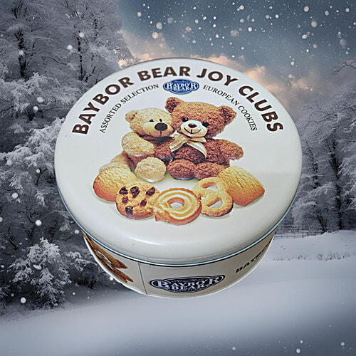 Baybor Bear Joy Clubs Assorted European Cookies, 208 g
