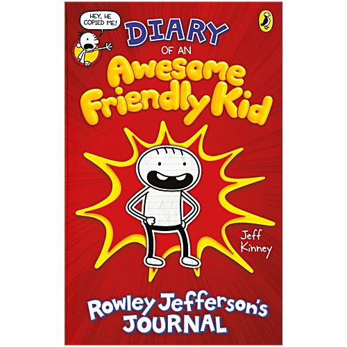 Puffin Diary Of An Awesome Friendly Kid (Book 1): Rowley Jeffersons Journal, 1 pc  