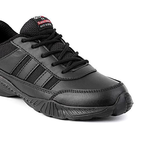 Action School Energy EVA Ultra Lightweight School Shoes For Boys & Girls - Black, 1 Pair (UK/IND-2) 