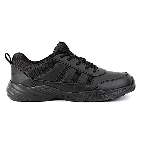 Action School Energy EVA Ultra Lightweight School Shoes For Boys & Girls - Black, 1 Pair (UK/IND-2) 