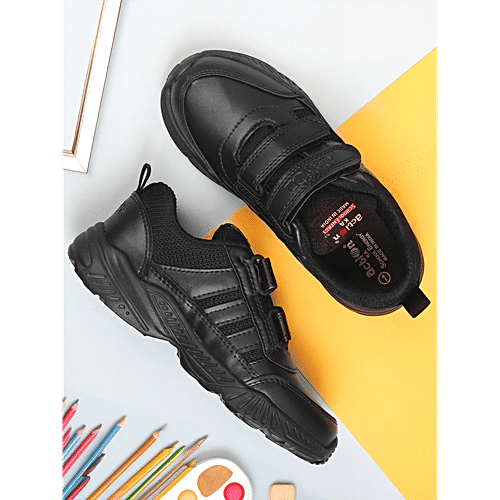 Action School Energy EVA Ultra Lightweight School Shoes For Boys & Girls - Black, 1 Pair (UK/IND-1) 