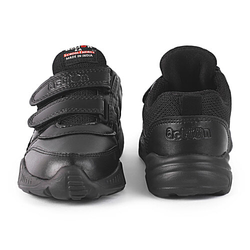 Action School Energy EVA Ultra Lightweight School Shoes For Boys & Girls - Black, 1 Pair (UK/IND-1) 