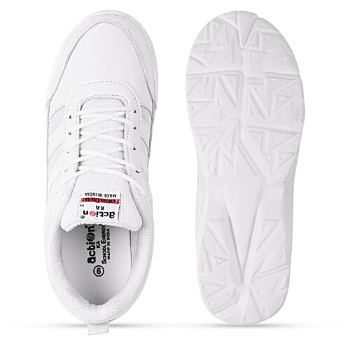 Action School Energy EVA Ultralightweight School Shoes For Boys & Girls - White, 1 Pair (UK/IND 5) 