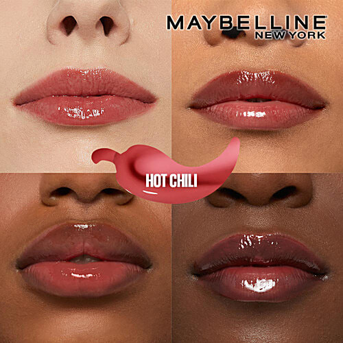 Maybelline New York Lifter Plump Plumping Lip Gloss, 5.4 ml Hot Chili 