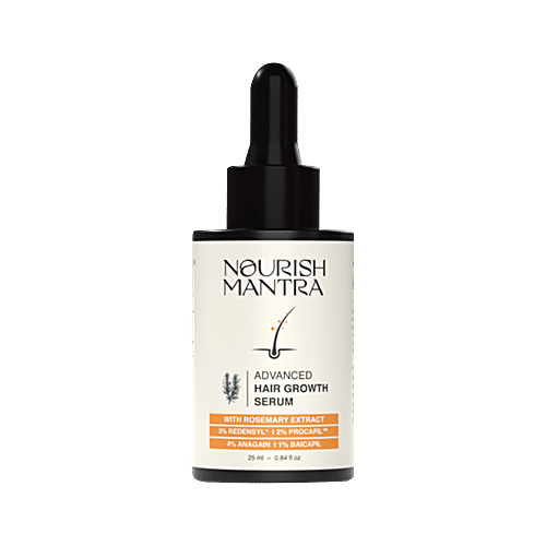 Nourish Mantra Advanced Hair Growth Serum - With Rosemary Extract, 25 ml  