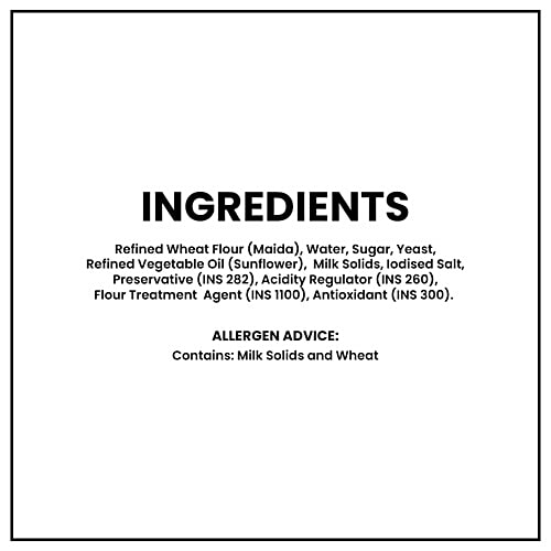 Baken Brown White Bread, 400 g