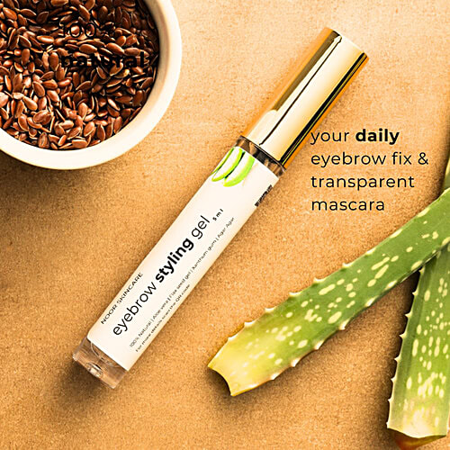 Noor Skincare Eyebrow Styling Gel - Transparent Mascara With Brush, 5 ml