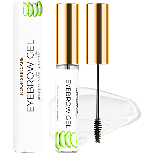Noor Skincare Eyebrow Styling Gel - Transparent Mascara With Brush, 5 ml