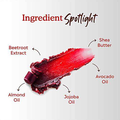 Deyga Natural Skincare Beetroot Lip Balm, 10 g  For Dry & Chapped Lips, For Pigmented Lips, For Women & Men, Classic Lip Balm, Lip Care