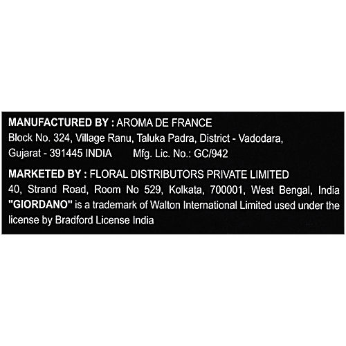 Giordano Midnight Oud Eau De Parfum, 100 ml